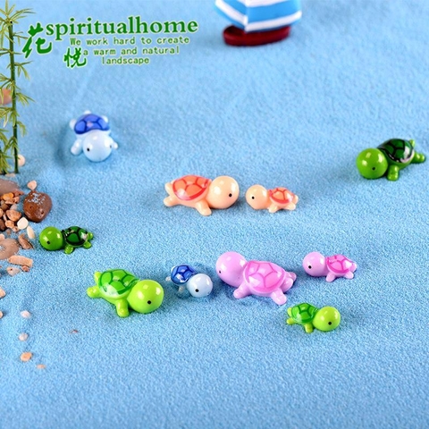 Phụ Kiện Tiểu Cảnh - Mô hình Rùa Mini -Tiểu Cảnh Trang Trí Chậu Sen đá, Hồ Cá, Bonsai, Terrarium (ZC-393)