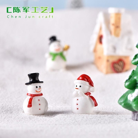 Phụ Kiện Tiểu Cảnh - Mô Hình Người Tuyết, Ông Già Noel ( ZC - 275) - Noel, Giáng Sinh - Tiểu Cảnh Trang Trí