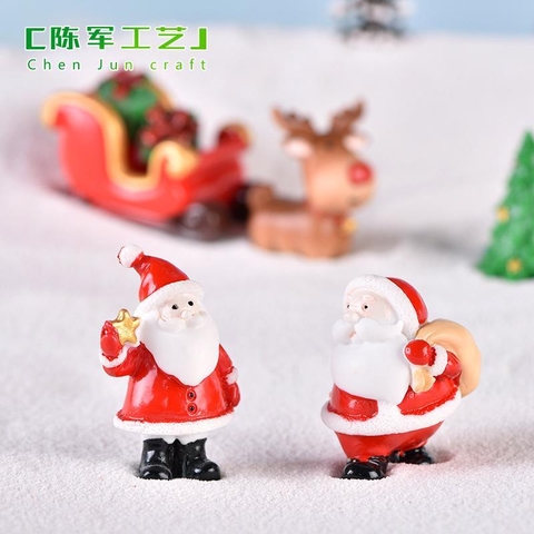 Phụ Kiện Tiểu Cảnh - Mô Hình Người Tuyết, Ông Già Noel ( ZC - 275) - Noel, Giáng Sinh - Tiểu Cảnh Trang Trí
