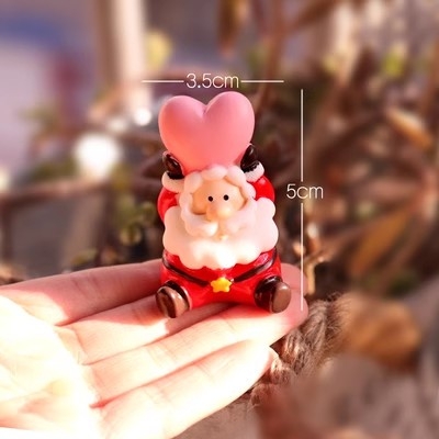 Phụ Kiện Tiểu Cảnh - Mô Hình Người Tuyết, Ông Già Noel ( ZC - 275) - Noel, Giáng Sinh - Tiểu Cảnh Trang Trí