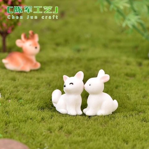 Phụ Kiện Tiểu Cảnh - Mô Hình Chú Nai Nhỏ ( ZC - 198 ) - Tiểu Cảnh Trang Trí Chậu Sen đá, Hồ Cá, Bonsai, Terrarium