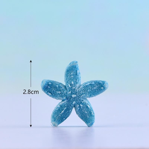 Phụ Kiện Tiểu Cảnh - Mô Hình Sao Biển Nhiều Màu (ZC-457) - Tiểu Cảnh Trang Trí Chậu Sen đá, Hồ Cá, Bonsai, Terrarium