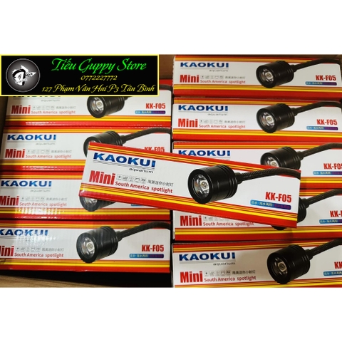 Đèn LED Rọi Mini KAOKUI KK F05 - Đèn Rọi Chuyên Dụng Cho Hồ Mini, Bonsai, Tiểu Cảnh, Terarium