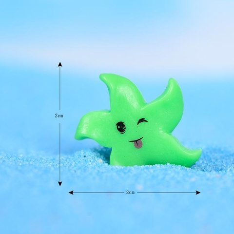 Phụ Kiện Tiểu Cảnh -  Mô Hình Sao Biển Nhiều Màu (ZC-452) - Tiểu Cảnh Trang Trí Chậu Sen đá, Hồ Cá, Bonsai, Terrarium,..