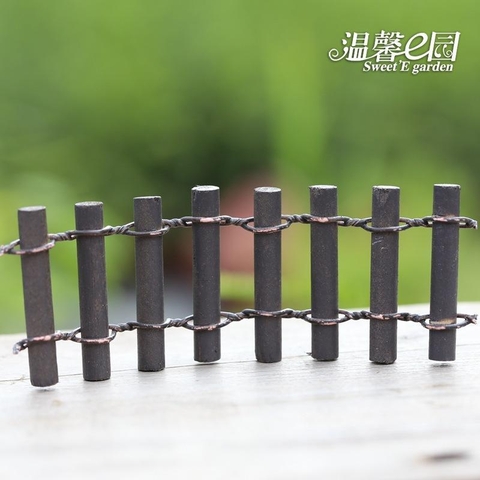 Phụ Kiện Tiểu Cảnh - Mô Hình Hàng Rào Gỗ Tròn (ZC - 564) - Tiểu Cảnh Trang Trí Chậu Sen đá, Hồ Cá, Bonsai, Terrarium