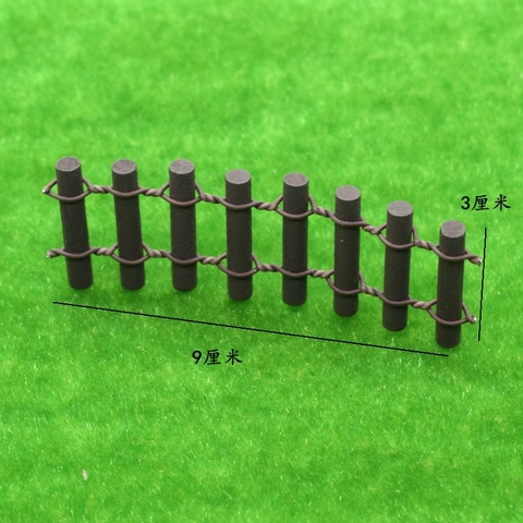 Phụ Kiện Tiểu Cảnh - Mô Hình Hàng Rào Gỗ Tròn (ZC - 564) - Tiểu Cảnh Trang Trí Chậu Sen đá, Hồ Cá, Bonsai, Terrarium