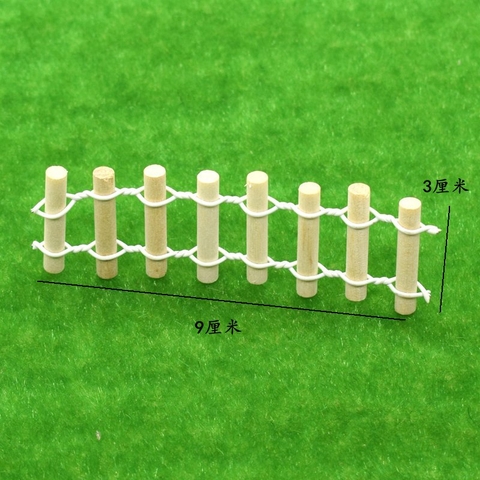 Phụ Kiện Tiểu Cảnh - Mô Hình Hàng Rào Gỗ Tròn (ZC - 564) - Tiểu Cảnh Trang Trí Chậu Sen đá, Hồ Cá, Bonsai, Terrarium