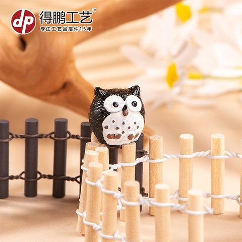 Phụ Kiện Tiểu Cảnh - Mô Hình Hàng Rào Gỗ Tròn (ZC - 564) - Tiểu Cảnh Trang Trí Chậu Sen đá, Hồ Cá, Bonsai, Terrarium