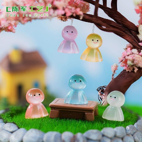 Phụ Kiện Tiểu Cảnh - Mô Hình Búp Bê Dạ Quang ( ZC - 392 ) - Tiểu Cảnh Trang Trí Chậu Sen đá, Hồ Cá, Bonsai, Terrarium