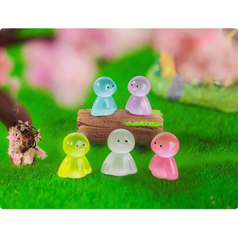 Phụ Kiện Tiểu Cảnh - Mô Hình Búp Bê Dạ Quang ( ZC - 392 ) - Tiểu Cảnh Trang Trí Chậu Sen đá, Hồ Cá, Bonsai, Terrarium