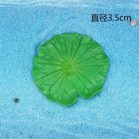 Phụ Kiện Tiểu Cảnh - Mô Hình Cá Koi, Hoa Sen, Lá Sen, Thuyền Tre (ZC-34) - Tiểu Cảnh Trang Trí