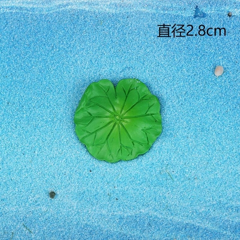 Phụ Kiện Tiểu Cảnh - Mô Hình Cá Koi, Hoa Sen, Lá Sen, Thuyền Tre (ZC-34) - Tiểu Cảnh Trang Trí