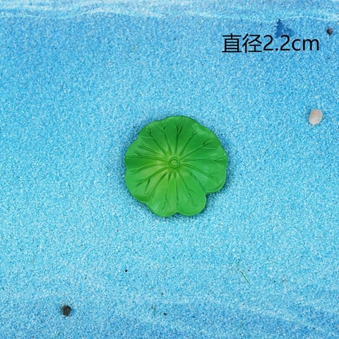 Phụ Kiện Tiểu Cảnh - Mô Hình Cá Koi, Hoa Sen, Lá Sen, Thuyền Tre (ZC-34) - Tiểu Cảnh Trang Trí