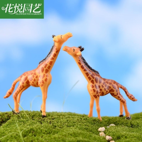 Phụ Kiện Tiểu Cảnh - Mô Hình Hươu Cao Cổ ( ZC - 168) - Tiểu Cảnh Trang Trí Chậu Sen đá, Hồ Cá, Bonsai, Terrarium