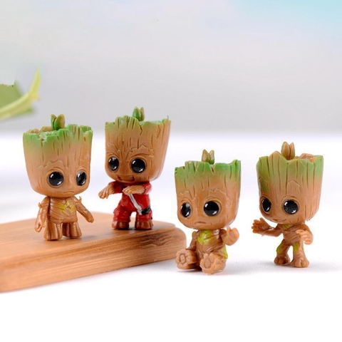 Phụ Kiện Tiểu Cảnh - Mô Hình Người Cây Mini (ZC-37) - Tiểu Cảnh Trang Trí Chậu Sen đá, Hồ Cá, Bonsai, Terrarium