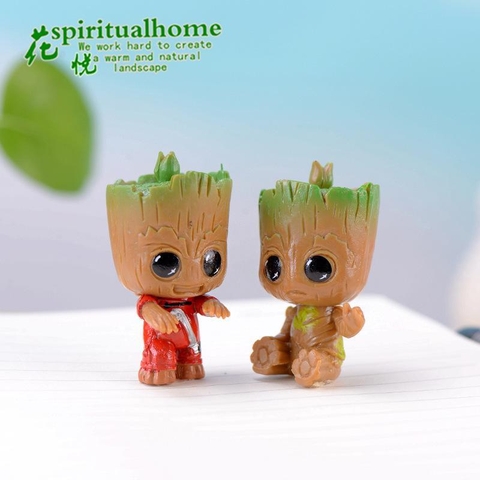 Phụ Kiện Tiểu Cảnh - Mô Hình Người Cây Mini (ZC-37) - Tiểu Cảnh Trang Trí Chậu Sen đá, Hồ Cá, Bonsai, Terrarium