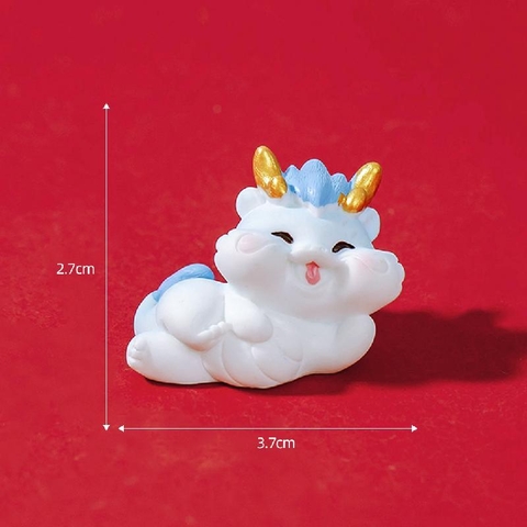 Phụ Kiện Tiểu Cảnh - Mô Hình Rồng Năm Mới (ZC - 923) - Tiểu Cảnh Trang Trí Chậu Sen đá, Hồ Cá, Bonsai, Terrarium