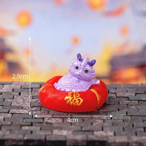 Rồng Năm Mới (ZC-961) - Tiểu Cảnh Trang Trí Chậu Sen đá, Hồ Cá, Bonsai, Terrarium