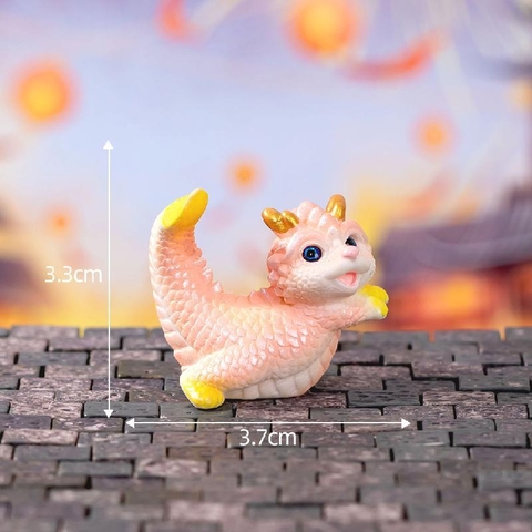 Rồng Năm Mới (ZC-961) - Tiểu Cảnh Trang Trí Chậu Sen đá, Hồ Cá, Bonsai, Terrarium