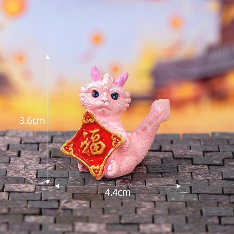 Rồng Năm Mới (ZC-961) - Tiểu Cảnh Trang Trí Chậu Sen đá, Hồ Cá, Bonsai, Terrarium