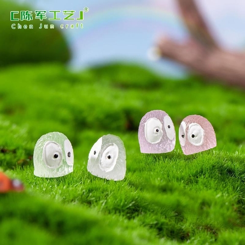 Phụ Kiện Tiểu Cảnh - Mô Hình Tiểu Hắc Dạ Quang (ZC-547) - Tiểu Cảnh Trang Trí Chậu Sen đá, Hồ Cá, Bonsai, Terrarium