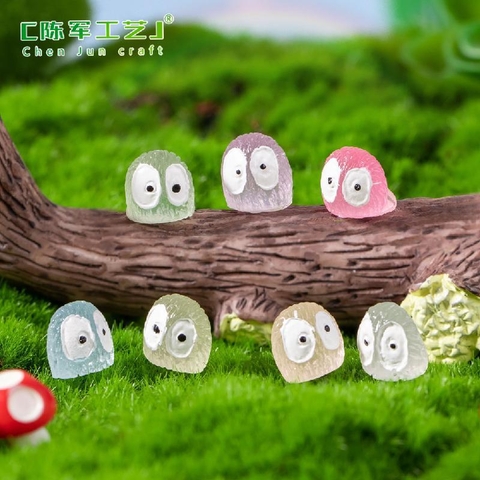 Phụ Kiện Tiểu Cảnh - Mô Hình Tiểu Hắc Dạ Quang (ZC-547) - Tiểu Cảnh Trang Trí Chậu Sen đá, Hồ Cá, Bonsai, Terrarium