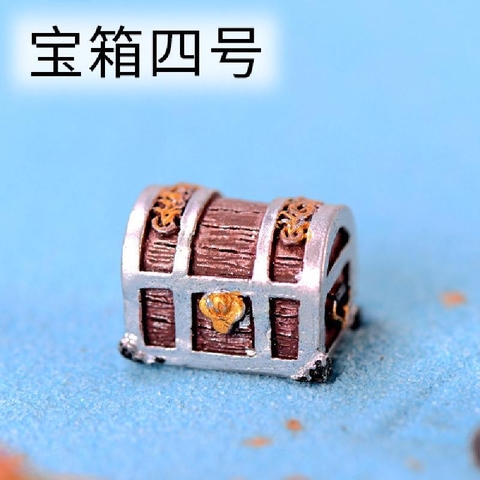 Phụ Kiện Tiểu Cảnh - Mô Hình Rương Kho Báu (ZC-269) - Tiểu Cảnh Trang Trí Chậu Sen đá, Hồ Cá, Bonsai, Terrarium