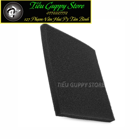 Bông Mút Lọc Đen - Vật Liệu Lọc Cho Hồ Cá Size 50x50cm và 100cm x 100cm (dầy 3cm)