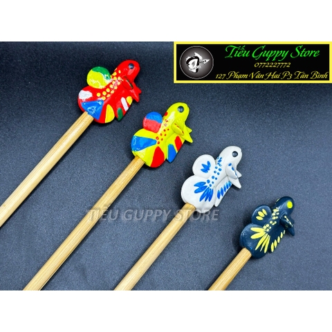 Cây Kè Cá Betta - Phiên Bản Nguyên Con Cá Betta - Sản Phẩm Handmade