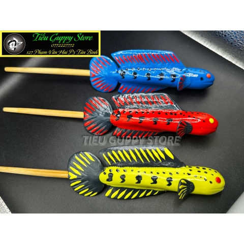 Cây Kè Cá Lóc - Phiên Bản Nguyên Con Cá Lóc (Chiều dài 25cm)