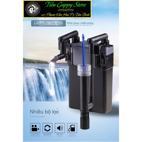 Lọc Treo Sunsun HBL-801, HBL-802, HBL-803 Dành Cho Bể Cá Từ 20-80cm Hàng Chất Lượng