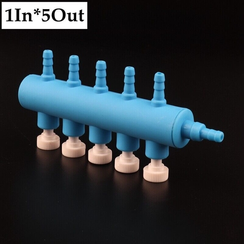 Đầu Chia Oxy Có Van Khóa - Van Oxi Loại Tốt, Sử Dụng Được Dây 4-8mm
