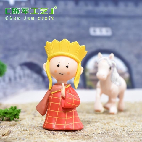 Phụ Kiện Tiểu Cảnh - Combo Mô Hình Thầy Trò Đường Tăng, Tôn Ngộ Không, Xa Tăng, Chư Bát Giới, Bạch Mã (ZC - 70)