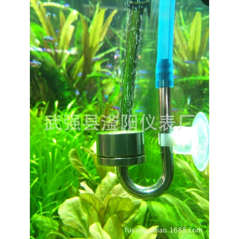 Cốc Sủi CO2 Inox MUFAN - Sản phẩm Cao Cấp cho Hồ Thủy Sinh