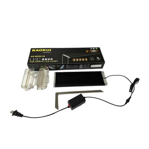 Đèn Led Siêu Sáng RGB Kaokui 3X - Đỏ Cá Ko Đỏ Nước - Máng Nhôm Đen Sang Trọng
