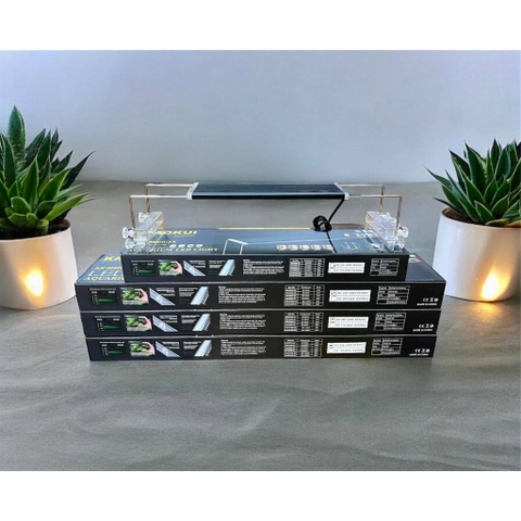 Đèn Led Siêu Sáng RGB Kaokui 3X - Đỏ Cá Ko Đỏ Nước - Máng Nhôm Đen Sang Trọng