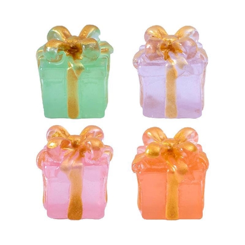 Phụ Kiện Tiểu Cảnh - Hộp Quà Giáng Sinh Dạ Quang (ZC-1055) - Tiểu Cảnh Trang Trí Chậu Sen đá, Hồ Cá, Bonsai, Terrarium