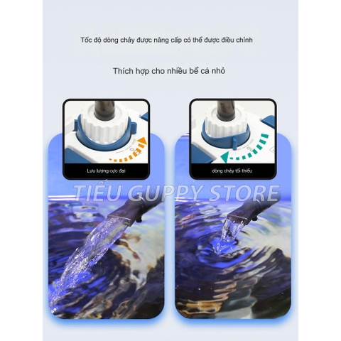 Lọc Treo Sunsun YBG-300, YBG-400, YBG-500, YBH-600 | phiên bản nâng cấp mới của Sunsun XBL