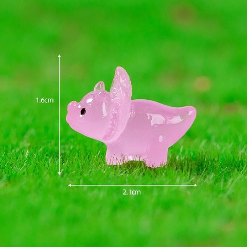 Phụ Kiện Tiểu Cảnh - Khủng Long Dạ Quang (ZC-956) - Tiểu Cảnh Trang Trí Chậu Sen đá, Hồ Cá, Bonsai, Terrarium