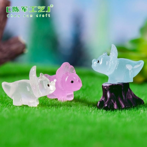 Phụ Kiện Tiểu Cảnh - Khủng Long Dạ Quang (ZC-956) - Tiểu Cảnh Trang Trí Chậu Sen đá, Hồ Cá, Bonsai, Terrarium