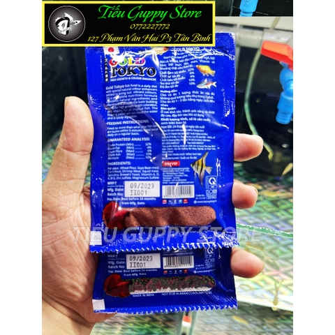 Cám Gold Tokyo Thức Ăn Cho Cá Thủy Sinh, Betta, Guppy Gói 20g