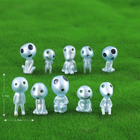 Phụ Kiện Tiểu Cảnh - Công chúa Mononoke (ZC-859) - Tiểu Cảnh Trang Trí Chậu Sen đá, Hồ Cá, Bonsai, Terrarium