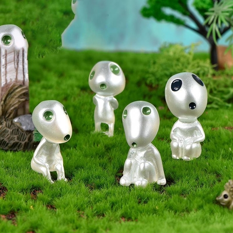 Phụ Kiện Tiểu Cảnh - Công chúa Mononoke (ZC-859) - Tiểu Cảnh Trang Trí Chậu Sen đá, Hồ Cá, Bonsai, Terrarium