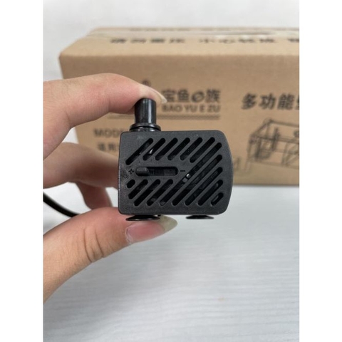 Máng Lọc Tràn Trên Kèm Máy Bơm BAOYU Cho Hồ Cá Cảnh, Thủy Sinh G-30, G50, G60 (Chưa có gồm VLL)