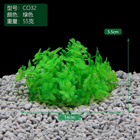 Phụ Kiện Tiểu Cảnh - Mô hình cây rong nhựa (YR-30) - Tiểu Cảnh Trang Trí Hồ Cá