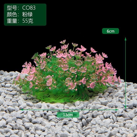 Phụ Kiện Tiểu Cảnh - Mô hình cây rong nhựa (YR-30) - Tiểu Cảnh Trang Trí Hồ Cá