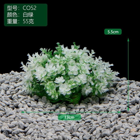 Phụ Kiện Tiểu Cảnh - Mô hình cây rong nhựa (YR-30) - Tiểu Cảnh Trang Trí Hồ Cá