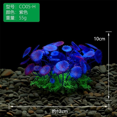 Phụ Kiện Tiểu Cảnh - Mô hình cây rong nhựa ( YR-5 ) - Tiểu Cảnh Trang Trí Hồ Cá