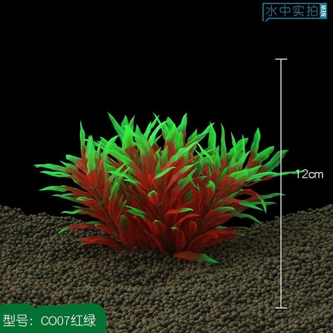 Phụ Kiện Tiểu Cảnh - Mô hình cây rong nhựa ( YR-55 ) - Tiểu Cảnh Trang Trí Hồ Cá