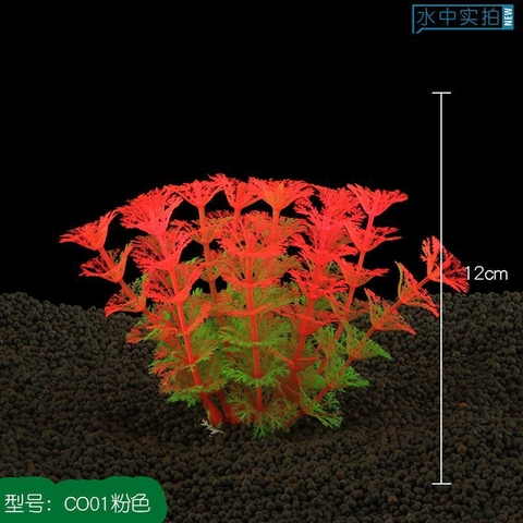 Phụ Kiện Tiểu Cảnh - Mô hình cây rong nhựa ( YR-55 ) - Tiểu Cảnh Trang Trí Hồ Cá
